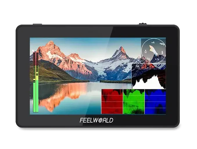 Накамерний монітор, дисплей FeelWorld F6 Plus V2 (5.5" дюймів, 3D-LUT (F6 Plus V2)