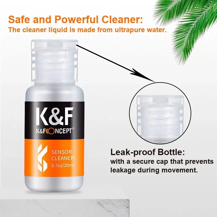 Набір для догляду за матрицею K&F Concept — 24 mm Full-Frame Sensor Cleaning Swab Kit (SKU.1617)