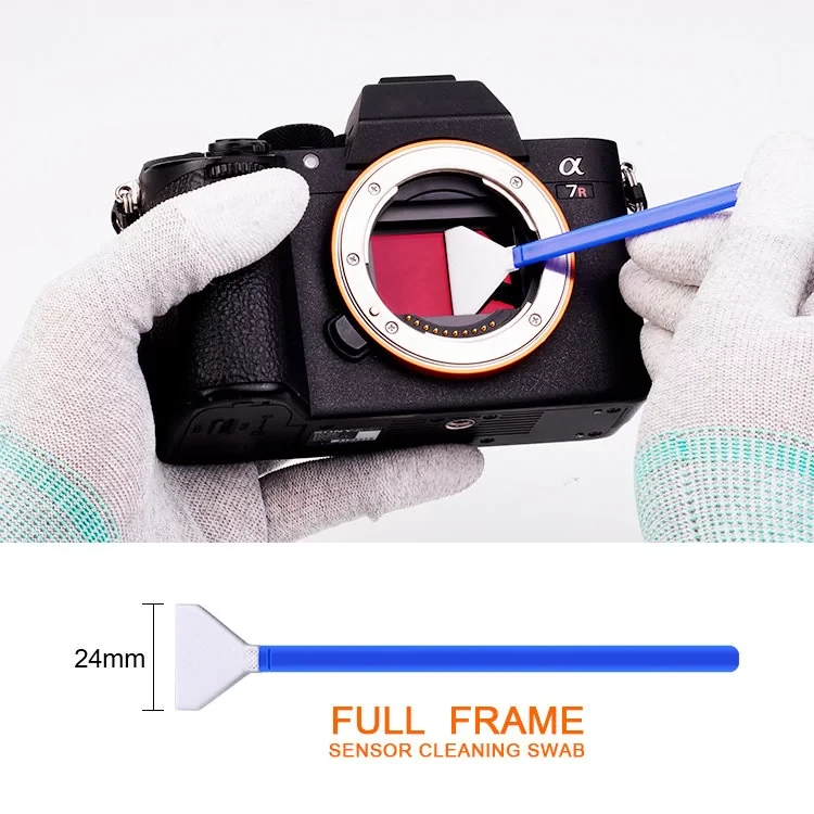 Набір для догляду за матрицею K&F Concept — 24 mm Full-Frame Sensor Cleaning Swab Kit (SKU.1617)