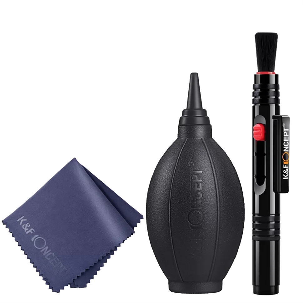 Універсальний очисний набір 3 в 1 для відео та фототехніки K&F Concept Optical Cleaning Kit SKU.1694