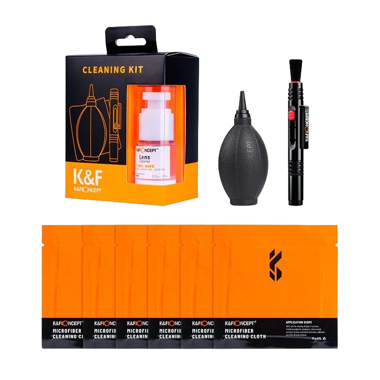 Очисний набір для фотоапарата, оптики 4 in 1 K&F Concept (SKU.1876) — пульверизатор для рідини — порожній