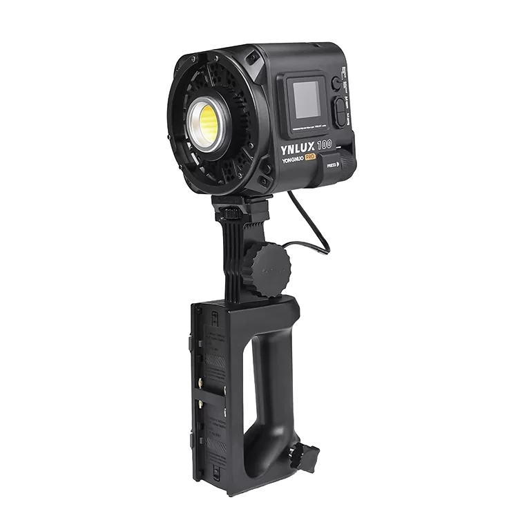 LED-світло, освітлювач, студійне світло Yongnuo YNLUX100 PRO KIT (3200-5600K) з тримачем і кейсом