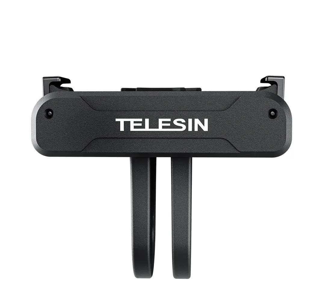 Магнітний адаптер TELESIN з двома захоплювачами для DJI OSMO Action 3, 4, 5 Pro, OSMO360 (код No OA-TPM-T04)