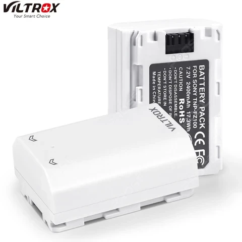 Аккумулятор Viltrox TNP-FZ100 (аналог NP-FZ100) для камер Sony с TYPE-C