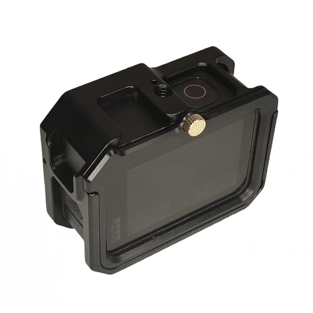 Алюминиевая рамка защитная для экшн камер GoPro Hero 9, 10, 11, 12, 13 + крепление