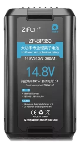 Аккумулятор Zifon ZF-BP360 V-Mount 360Wh 243000mAh 14.8V (BP-360) (с USB и D-Tap)