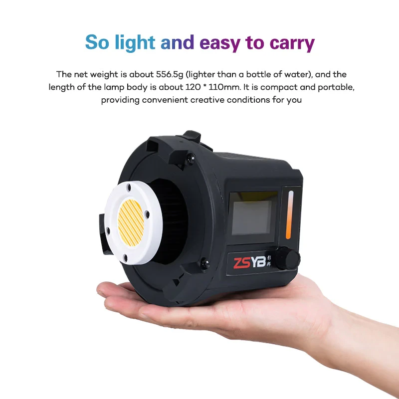 LED свет, осветитель, студийный свет ZSYB CL-80Bi (3200-5600K)