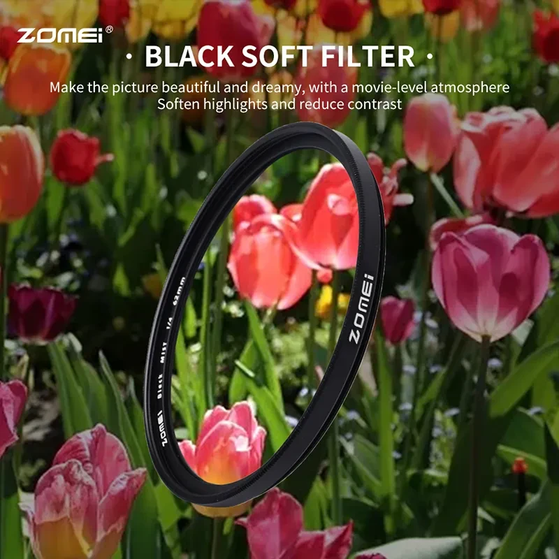 Светофильтр Zomei 52 mm Black Mist 1/4