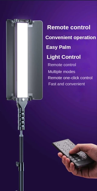 Комплект: "STICK-XL" LED свет-жезл RGB - R1000 (3000-6000K)+аккумулятор NP-F550+зарядное устройство+стойка 2м.