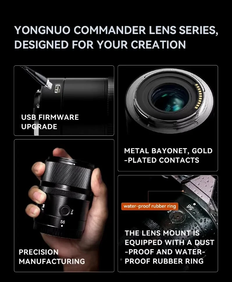 Объектив YongNuo YN56mm F1.4Z DA DSM WL Pro Z-mount (для Nikon Z-mount)