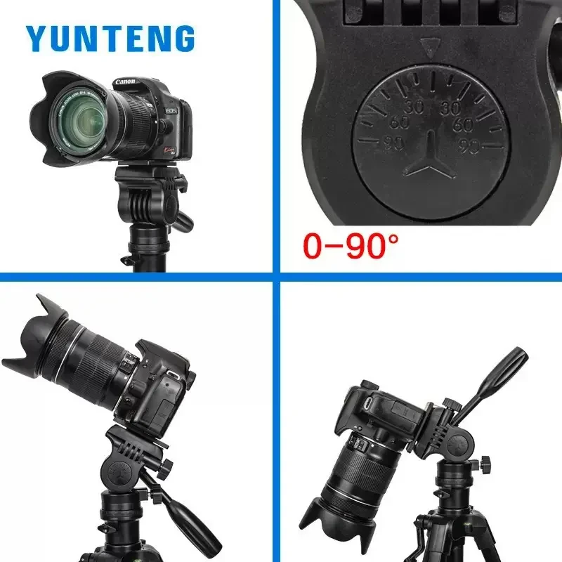 Штативная головка, видеоголовка YUNTENG VCT-850