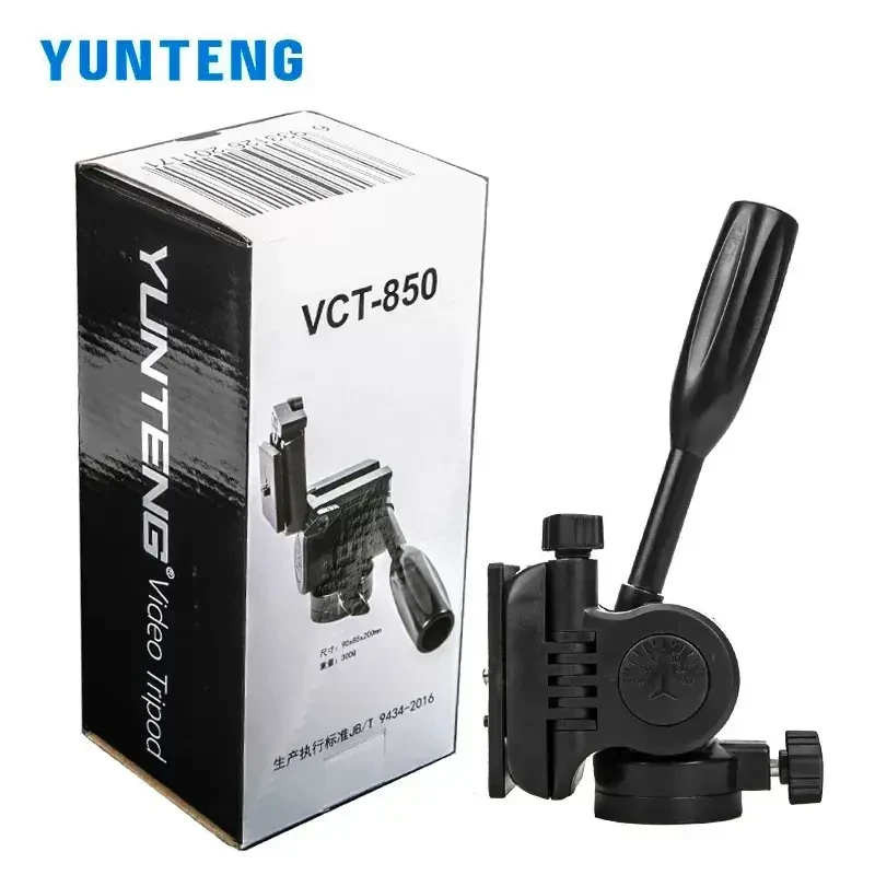 Штативная головка, видеоголовка YUNTENG VCT-850