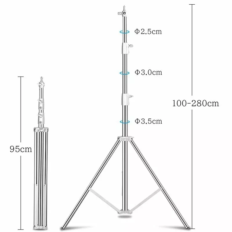 Профессиональная студийная стойка Selens J288S Light Stand (2.8 м)