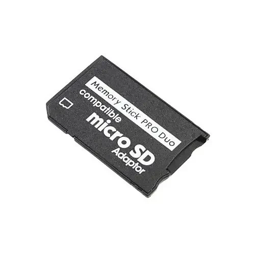 Адаптер MicroSD TF - Memory Stick Pro Duo, переходник для карт памяти для PSP и фотоаппаратов Sony