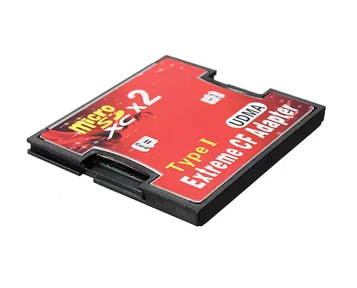 Адаптер перехідник Dual Slot — 2 x microSD на Compact Flash CF Type I (2 x TF (micro SD) — CF)