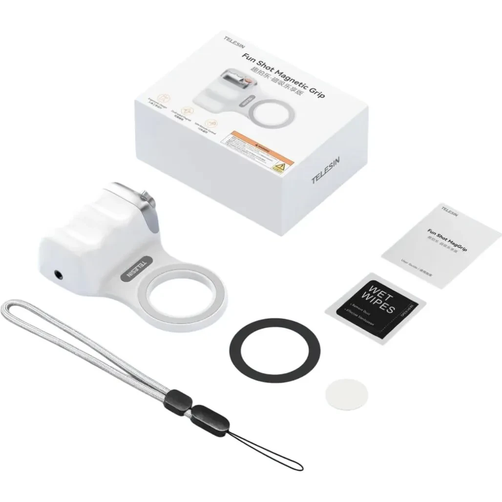 Магнитный держатель-ручка для смартфона (телефона) Telesin P1-MP-10 with MagSafe