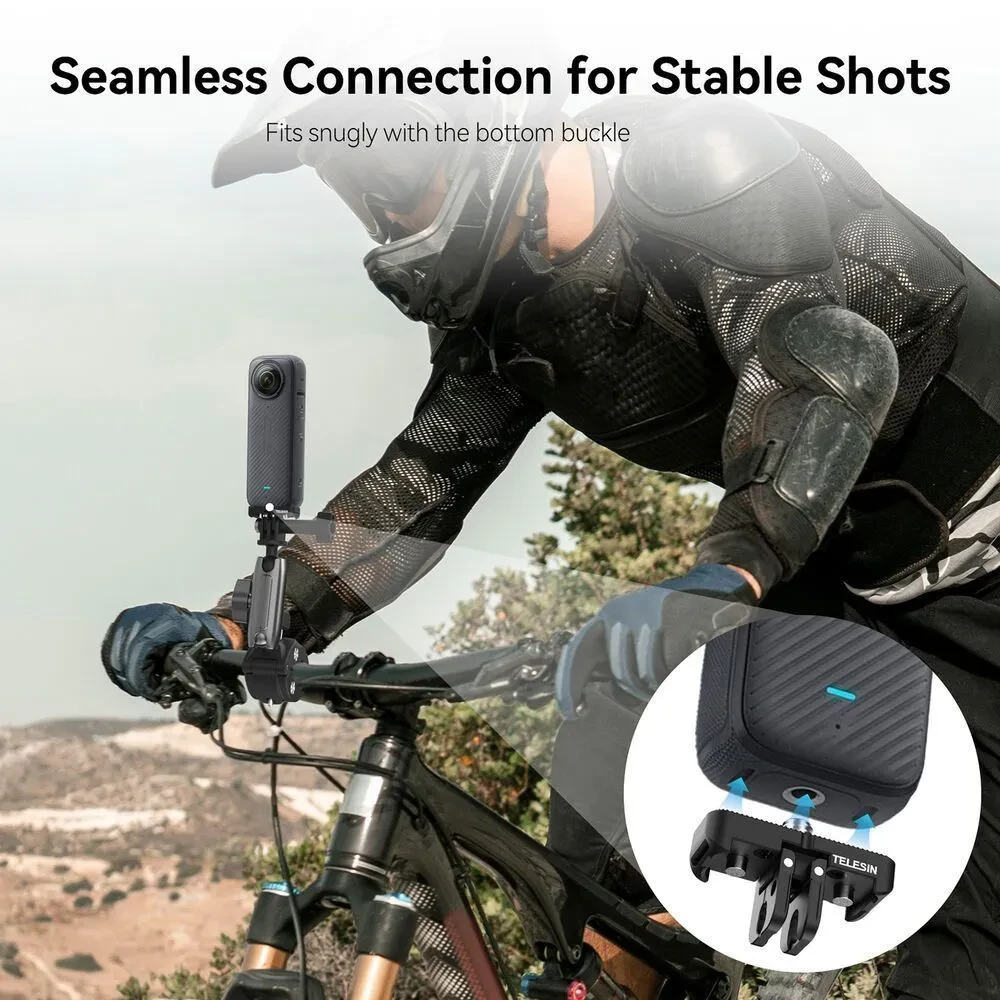 Адаптер Telesin S7-JBK-05 на крепление для Insta360 X4 и Insta360 X5