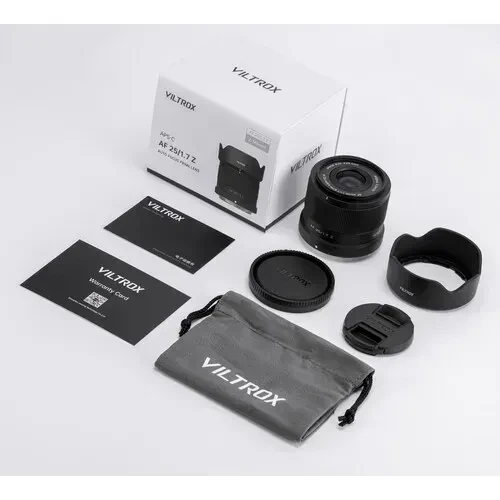 Объектив Viltrox AF 25mm f/1.7 Z Air для Nikon Z (AF 25/1.7 Z) (автофокусный Nikon Z-mount)