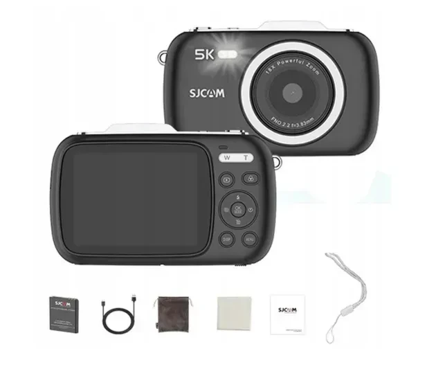 Цифровая камера - фотоаппарат SJCAM ZV100 (черная)