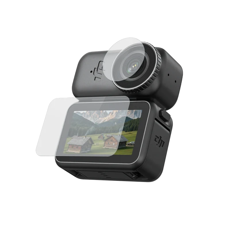 Комплект скла — скло захисне для DJI Osmo Nano Telesin  S6-FLM-23-TDJ — 2 комплекти
