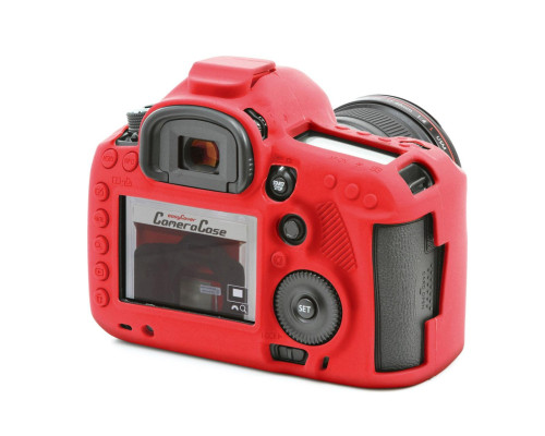 Захисний силіконовий чохол для фотоапаратів Canon EOS 70D, 80D - червоний