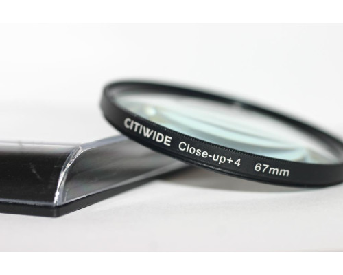 Світлофільтр - макрооб'єктив CLOSE UP +4 67mm "CITIWIDE"