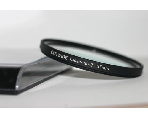 Світлофільтр - макрооб'єктив CLOSE UP +2 67mm "CITIWIDE"