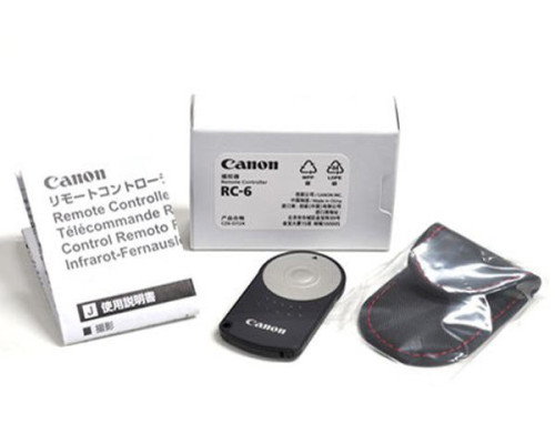 Інфрачервоний пульт дистанційного керування для фотоапаратів CANON - RC-6 з чохлом!