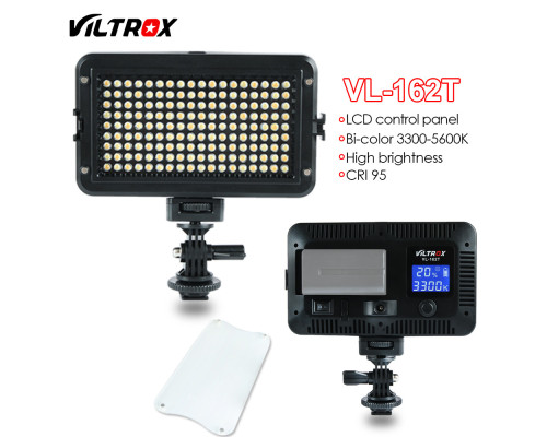LED - освітлювач, відеосвітло Viltrox VL-162T