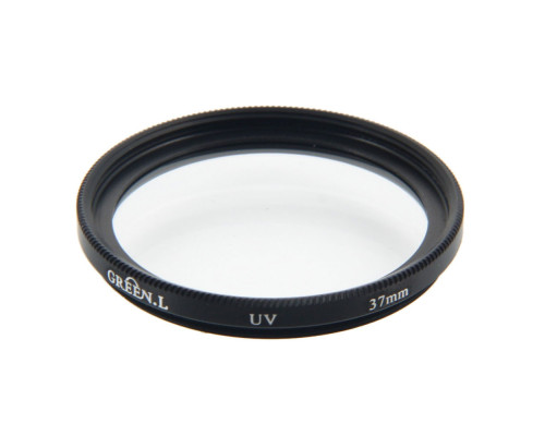 Ультрафіолетовий захисний UV світлофільтр Green.L 37 мм