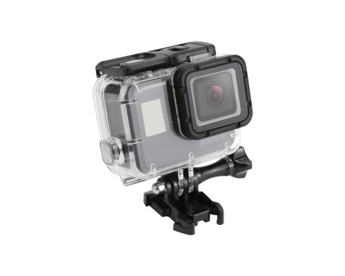 Аквабокс, водонепроницаемый бокс для экшн камер GoPro Hero 5, 6, 7 (до 45 метров) (код № XTGP340C)