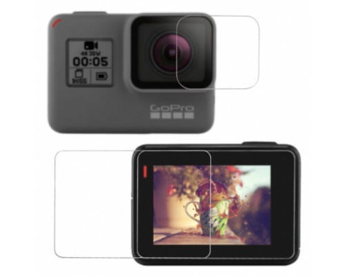Захисна плівка для GoPro Hero 5, 6, 7 (2 шт.) (код № XTGP350)