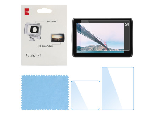 Захисна плівка для екшн-камер Xiaomi YI II 4K, 4K Plus, YI Lite (2 шт.) (код № XTGP344)