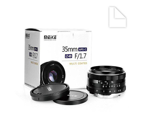 Об'єктив MEIKE 35 мм F/1.7 MC для Canon (EF-M - mount (EOS-M))