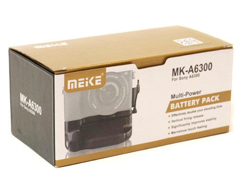 Батарейний блок (бустер) Meike - MK-A6300 для SONY A6000, A6400, A6300
