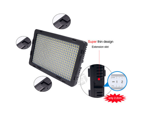 LED - освітлювач, відеосвітло Mcoplus LE-410A (LED-410)