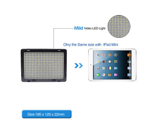 LED - освітлювач, відеосвітло Mcoplus LE-410A (LED-410)