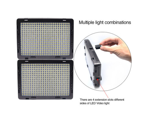 LED - освітлювач, відеосвітло Mcoplus LE-410A (LED-410)