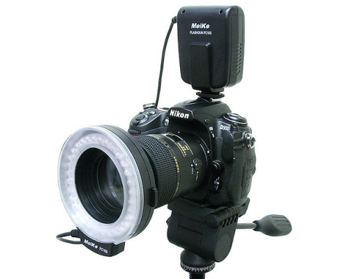 Кільцевий LED макроспалах MeiKe FC-100 (FC100) для камер NIKON