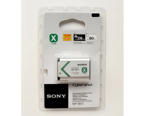 Акумулятор NP-BX1 для відеокамер Sony HDR-AS10, HDR-AS15