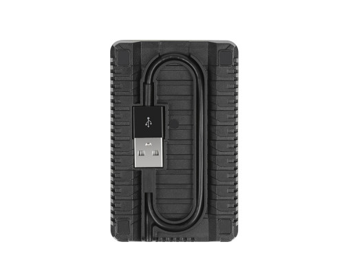 USB зарядне з LCD дисплеєм для 2-х акумуляторів AHDBT-501 та AABAT-001 для GoPro Hero 5, 6, 7 (код XTGP432)
