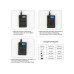 USB зарядний з LCD дисплеєм для 2-х акумуляторів AHDBT-401 для GoPro Hero 4 (код XTGP431)