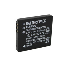 Акумулятор для камер Panasonic DMW-BCE10 (аналог CGA-S008, CGA-S008E, DMW-BCE10E, BP-DC6, DB-70) аналог 1100