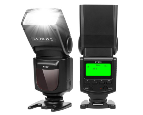 Вспышка для фотоаппаратов Pentax - SHOOT Speedlite XT-670