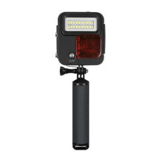 Металевий водонепроникний бокс з LED світлом для екшн камер GoPro Hero 4, 5, 6, 7 (код № XTGP435)