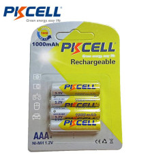 Акумулятори AAA - PkCell 1000 mAh (4 шт. у блістері)