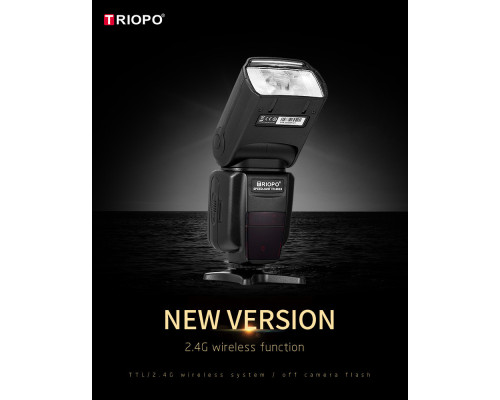 Спалах Triopo TR-982 III з E-TTL та HSS (з вбудованим синхронізатором) для камер CANON