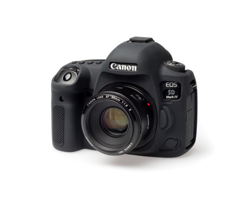 Захисний силіконовий чохол для фотоапаратів Canon EOS 5D Mark IV - чорний