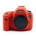 Захисний силіконовий чохол для фотоапаратів Canon EOS 5D Mark III, 5Ds, 5Dr - червоний