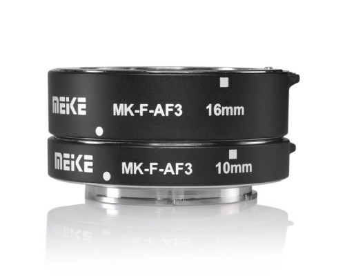 Макрокільця автофокусні для фотокамер Olympus та Panasonic (байонет Micro 4/3) Meike MK-P-AF3A
